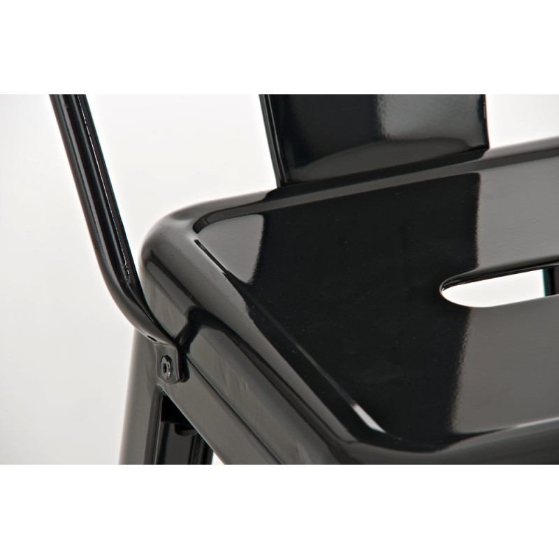 Scaun de bar Aiden negru