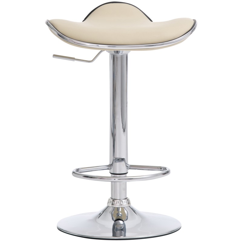 Set de 2 scaune de bar Shanghai C crem