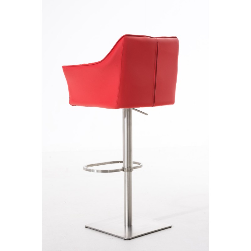 Scaun de bar Damaso E roșu