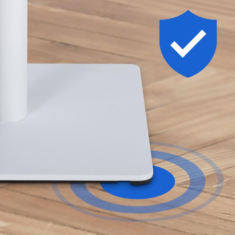 Scaun de bar Damaso W din material textil gri