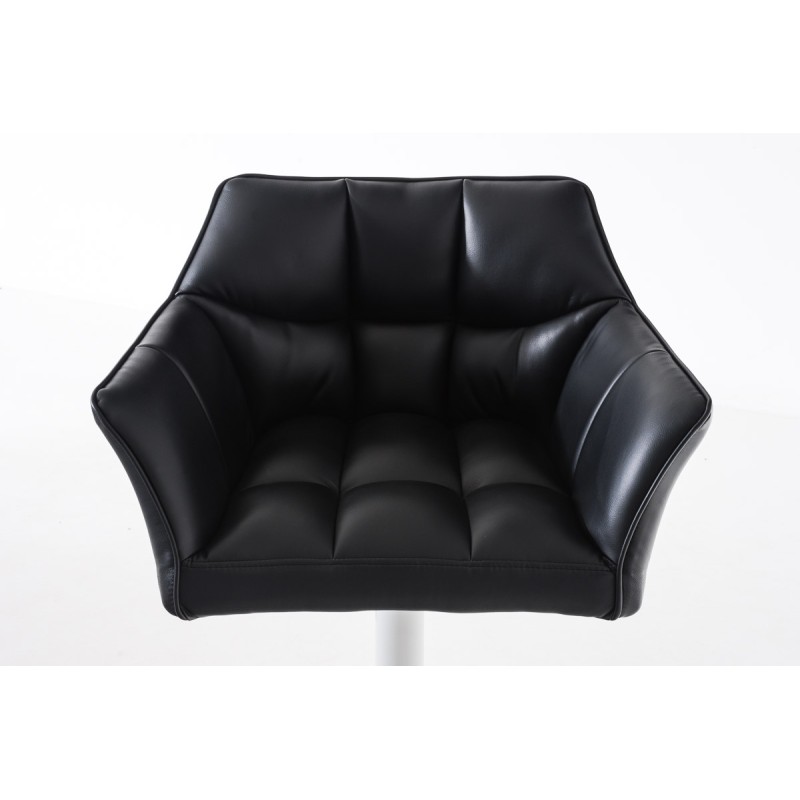 Scaun de bar Damaso W negru