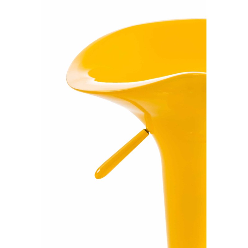 scaun de bar Saddle galben