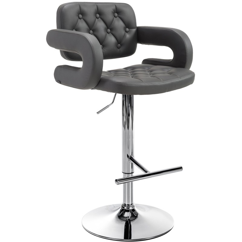 Scaun de bar gri Dublin C