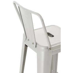 Scaun de bar Mason argintiu