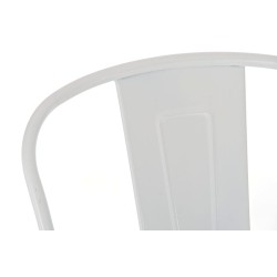 Scaun de bar Aiden alb