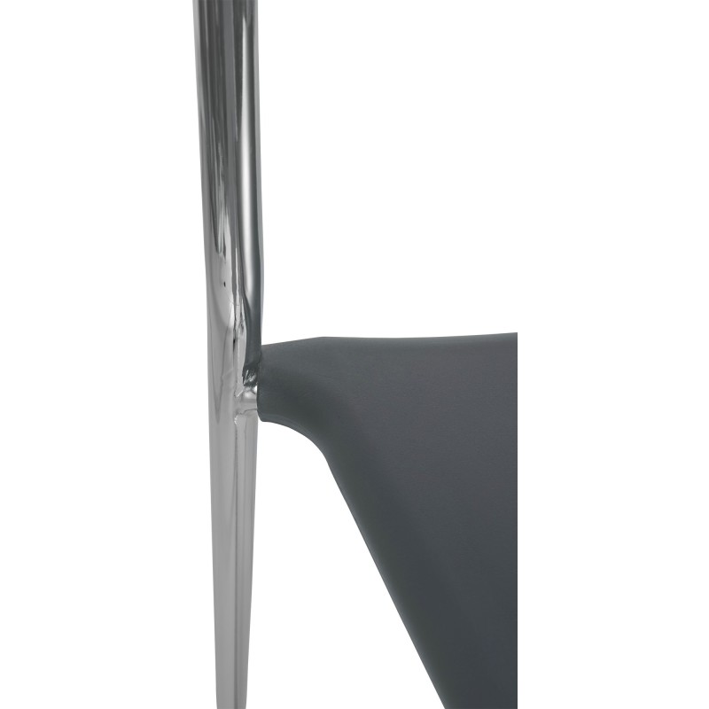 Scaun de bar gri Genoa