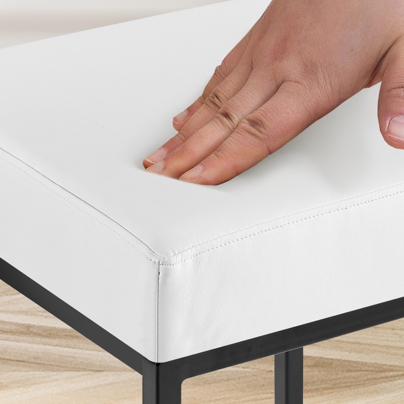 Scaun de bar Montreal B85 alb