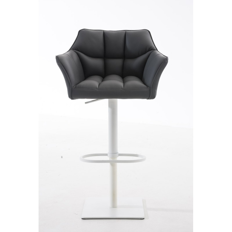 Scaun de bar Damaso W gri