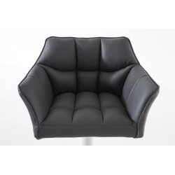 Scaun de bar Damaso W gri