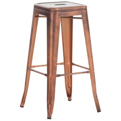 Scaun de bar Joshua din cupru