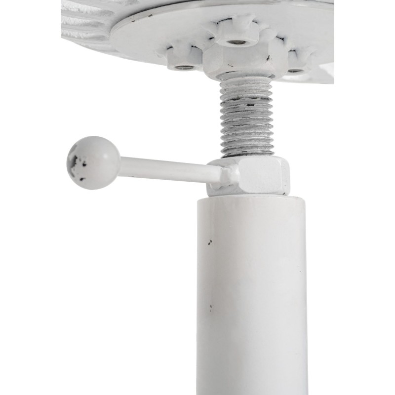 Scaun de bar Butch alb antic