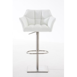 Scaun de bar Damaso E alb