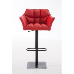 Scaun de bar roșu Damaso B