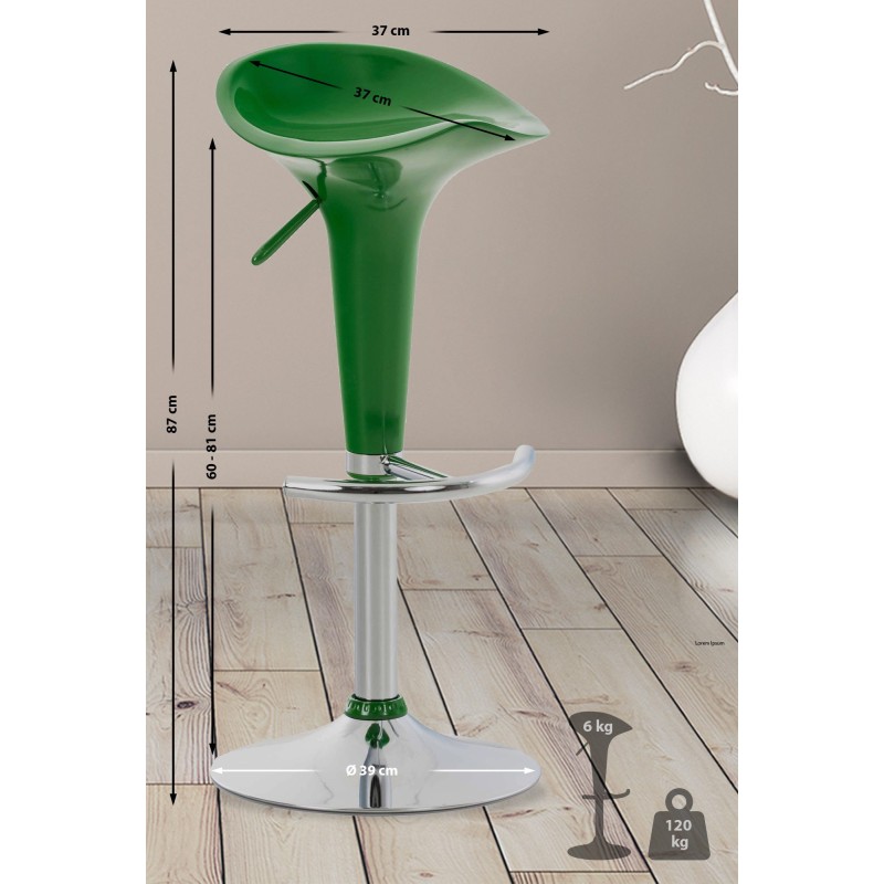 Scaun de bar Green Saddle