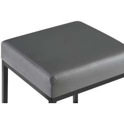 Scaun de bar gri Montreal B80