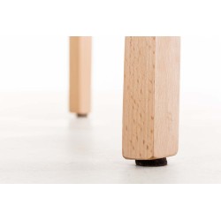 Scaun de bar Hoover Natura cu 4 picioare negre