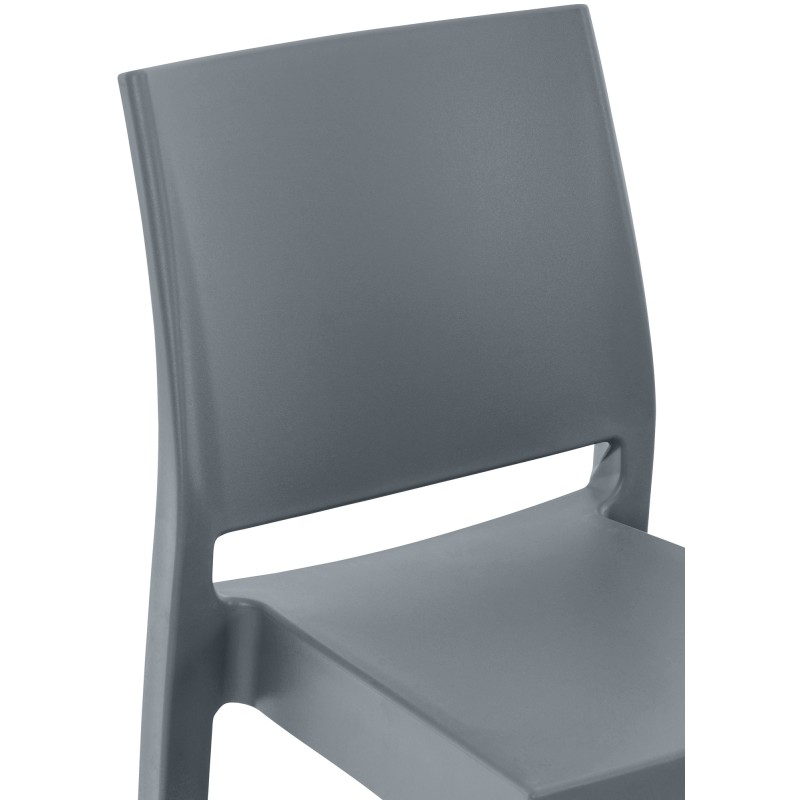 Set de 2 scaune de bar Maya gri închis