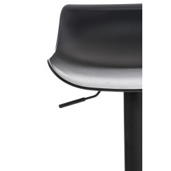 Set de 2 scaune de bar Aveiro negre