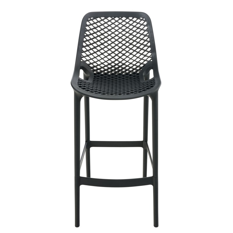 Set de 2 scaune de bar Air, gri închis