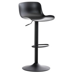Set de 4 scaune de bar Almada negre