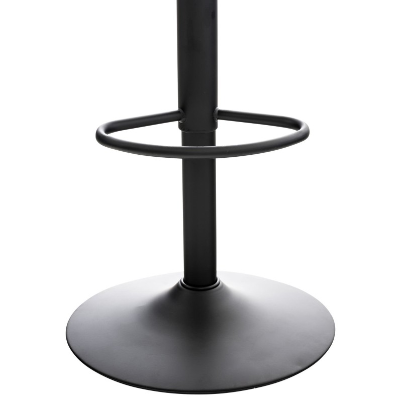 Set de 4 scaune de bar Almada negre