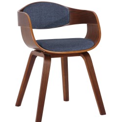 Scaun de masă Kingston din material textil