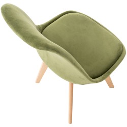 Set de 4 scaune Linares din catifea