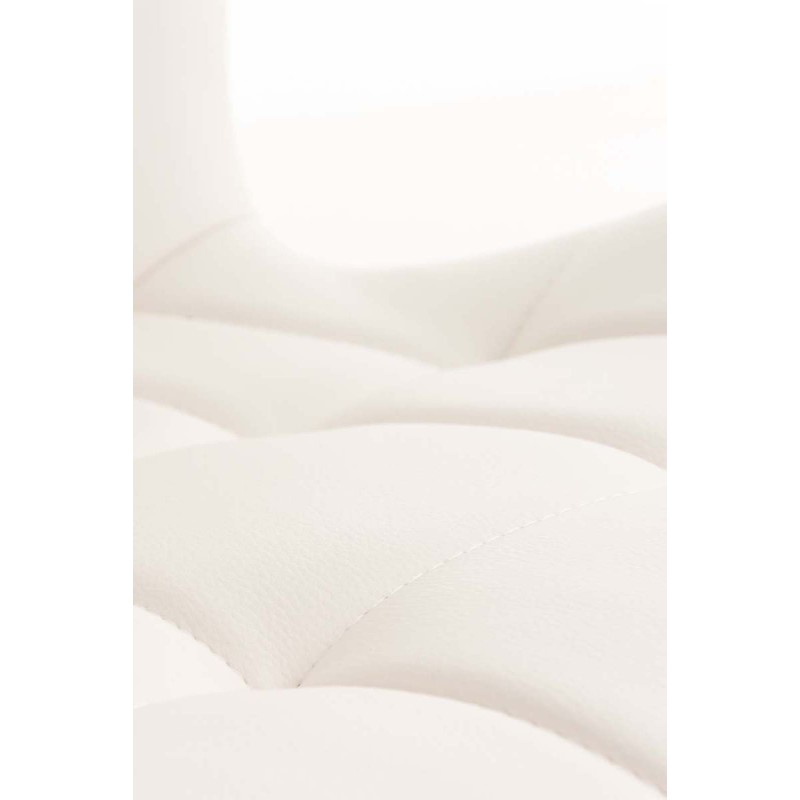 Set de 4 scaune de sufragerie Elda din piele ecologică