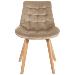 Scaun Brook din catifea