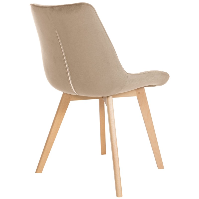 Scaun Brook din catifea