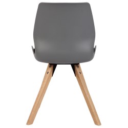 Set de 4 scaune din plastic Luna