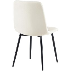 Scaun de masă din material textil Antibes