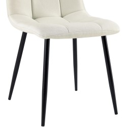 Scaun de masă din material textil Antibes