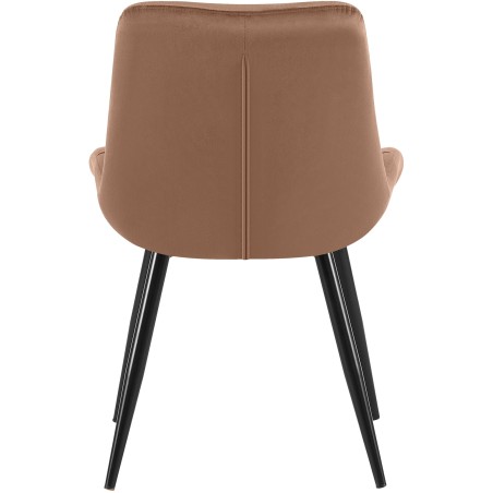 Set de 2 scaune de masă Rossford maro