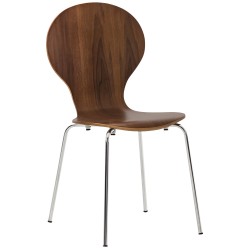 Scaun de vizitator Diego din nuc