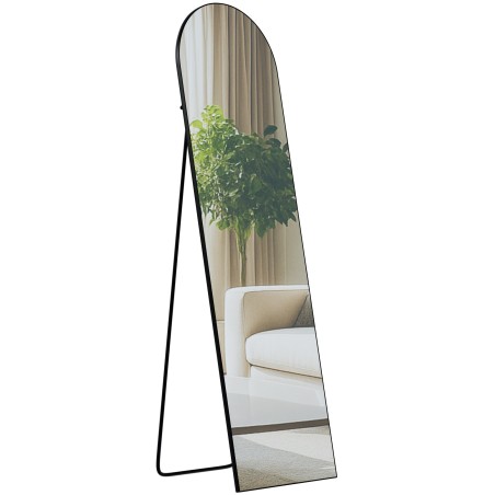 Oglindă Moline 140x40 cm negru mat