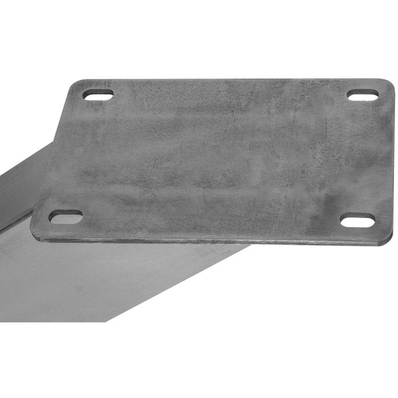 Picioare de masă Duncan, L85 x l85 x Î71 cm, oțel inoxidabil