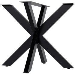 Picioare de masă Hardwick 85x85x71 cm negre