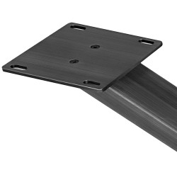 Picioare de masă Finney 180x80x72 negru antic