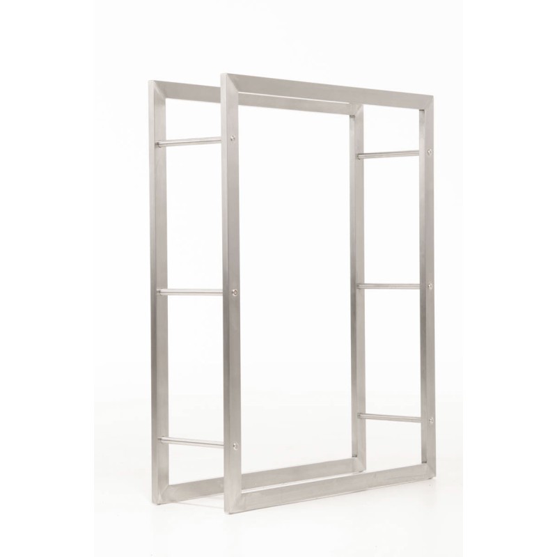 Suport pentru lemne din oțel inoxidabil Keri 25x80x100