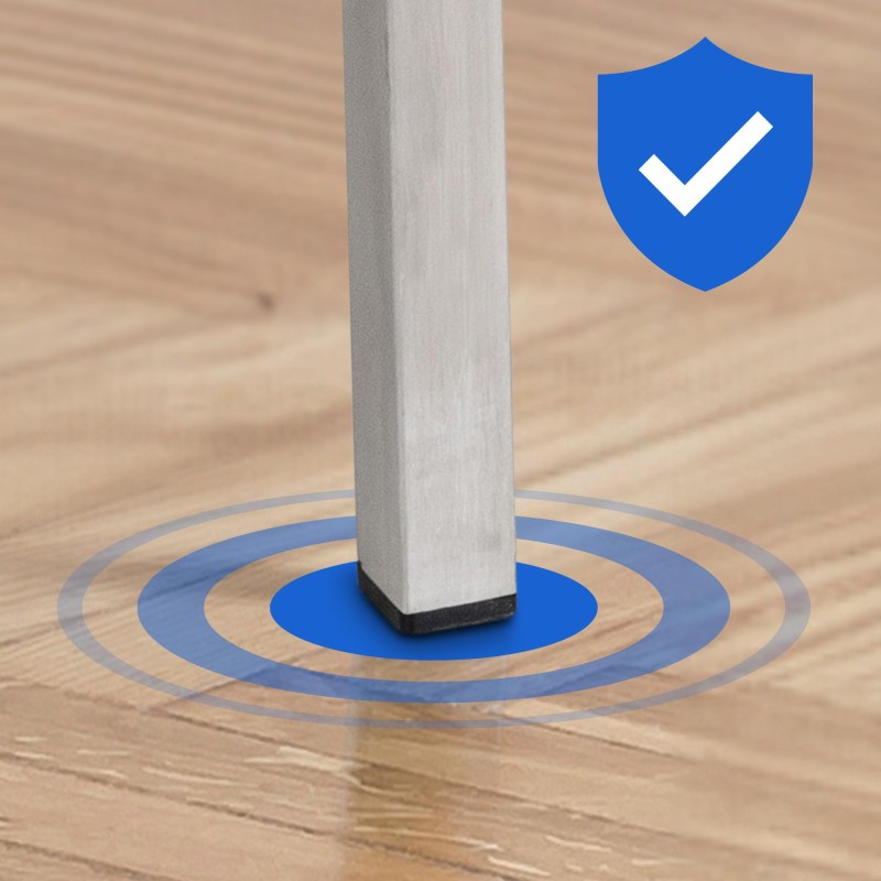 Scaun de bar din material textil Damaso E cu bază cu 4 picioare2